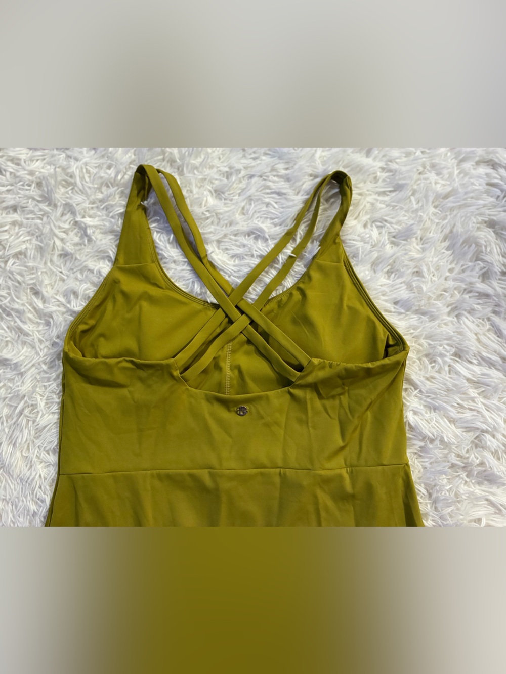 BuffBunny Athletic Athleisure Gym Tennis Pickleball Golf Dazed Dress Green L - Picture 9 of 12